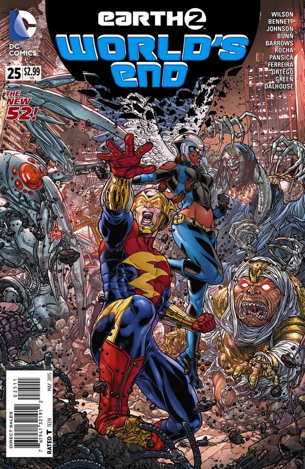 Earth 2: World's End #25 cover