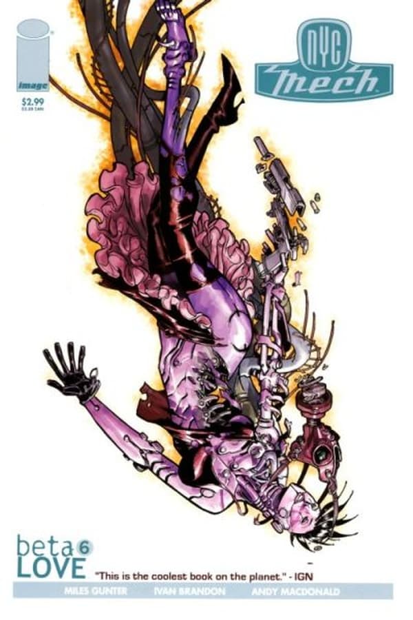 NYC Mech Beta Love #6 cover