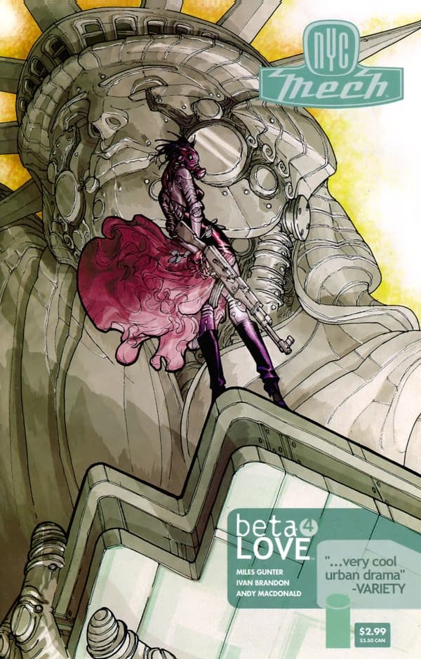 NYC Mech Beta Love #4 cover