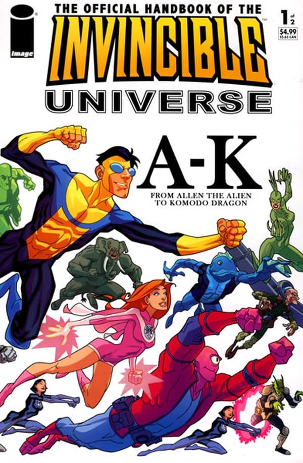 The Official Handbook of the Invincible Universe #1 cover