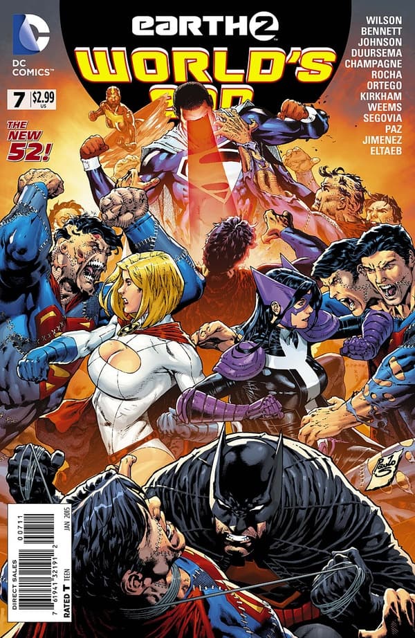 Earth 2: World's End #7 cover