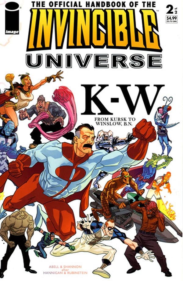 The Official Handbook of the Invincible Universe #2 cover