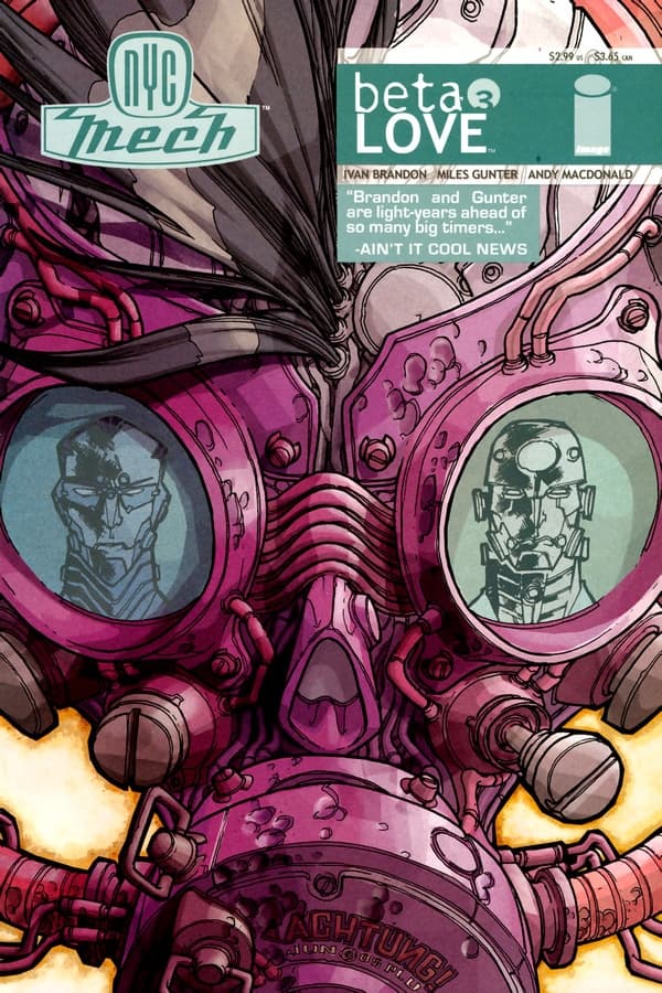 NYC Mech Beta Love #3 cover