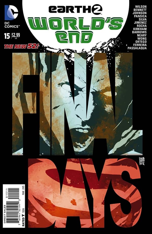 Earth 2: World's End #15 cover