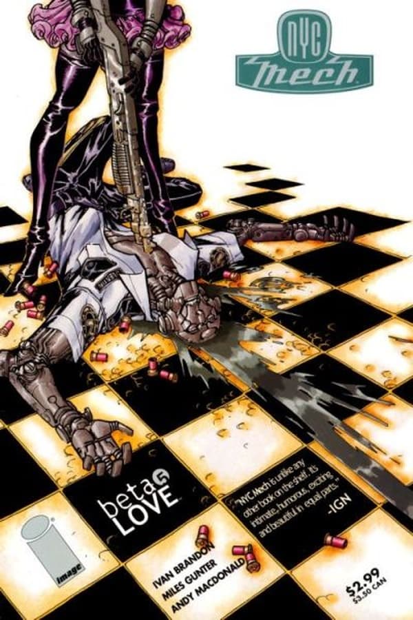 NYC Mech Beta Love #5 cover