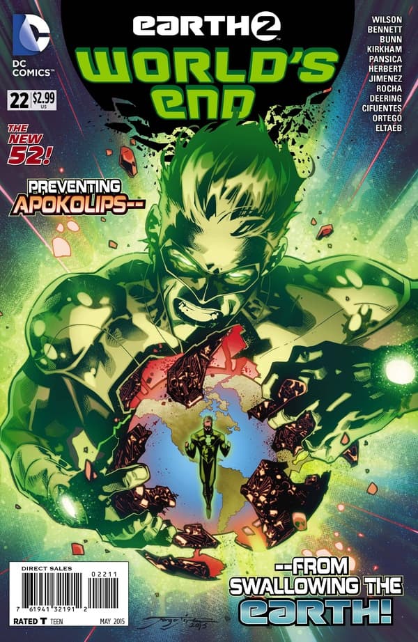 Earth 2: World's End #22 cover