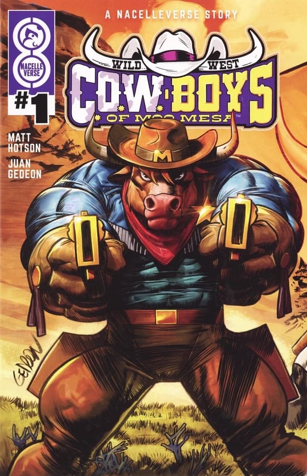 Wild West C.O.W.-Boys of Moo Mesa #1 cover