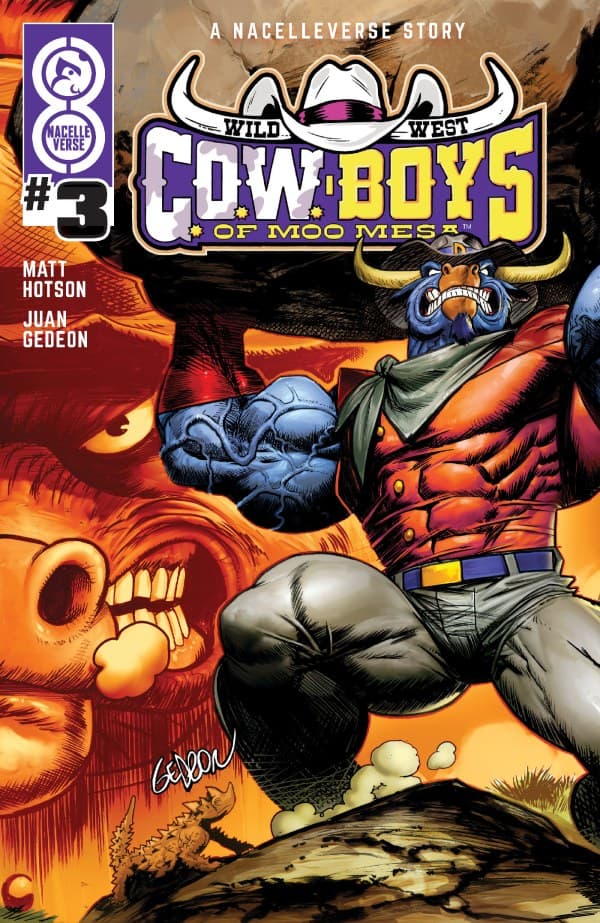 Wild West C.O.W.-Boys of Moo Mesa #3 cover