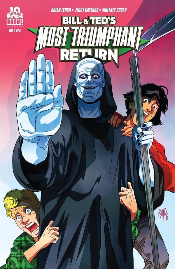 Bill & Ted's Most Triumphant Return #5 cover