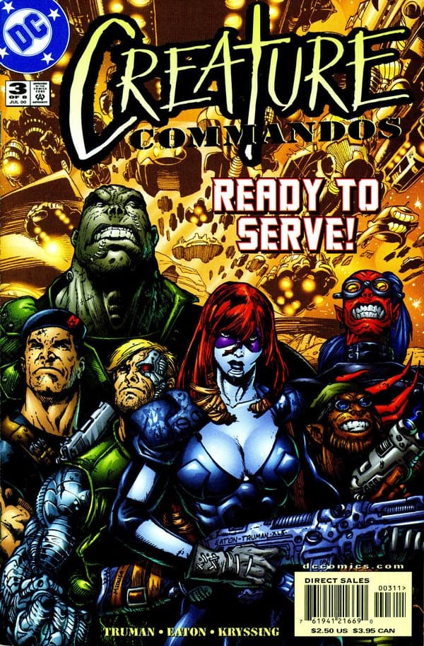 Creature Commandos #3 cover