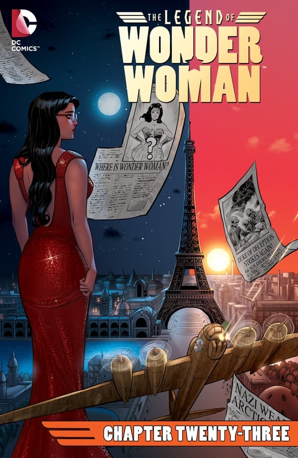 The Legend of Wonder Woman #23 cover