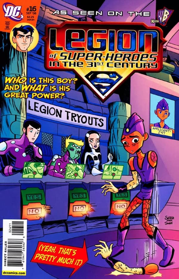 The Legion of Super-Heroes in the 31st Century #16 cover