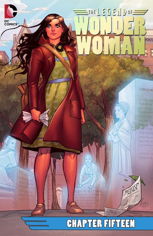 The Legend of Wonder Woman #15 cover