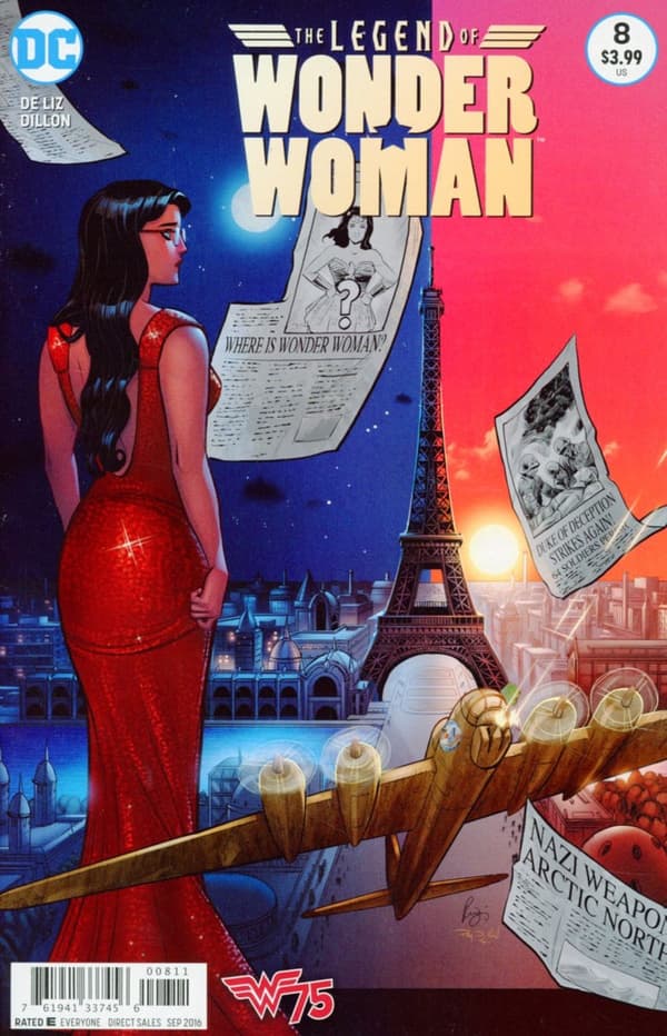 The Legend of Wonder Woman #8 cover