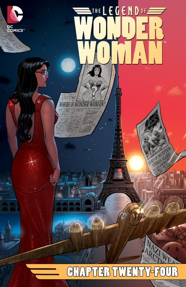 The Legend of Wonder Woman #24 cover