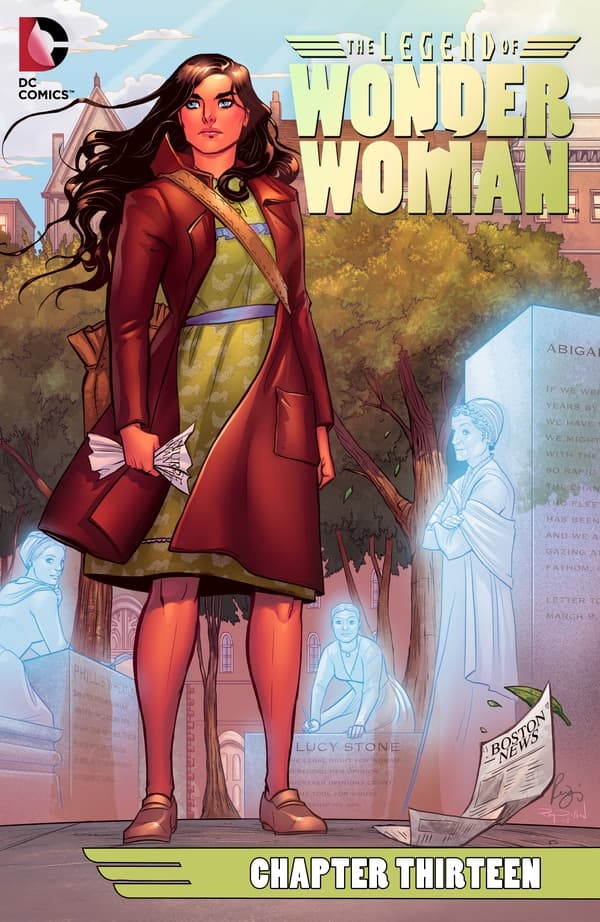 The Legend of Wonder Woman #13 cover