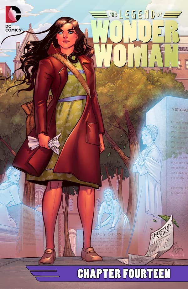 The Legend of Wonder Woman #14 cover