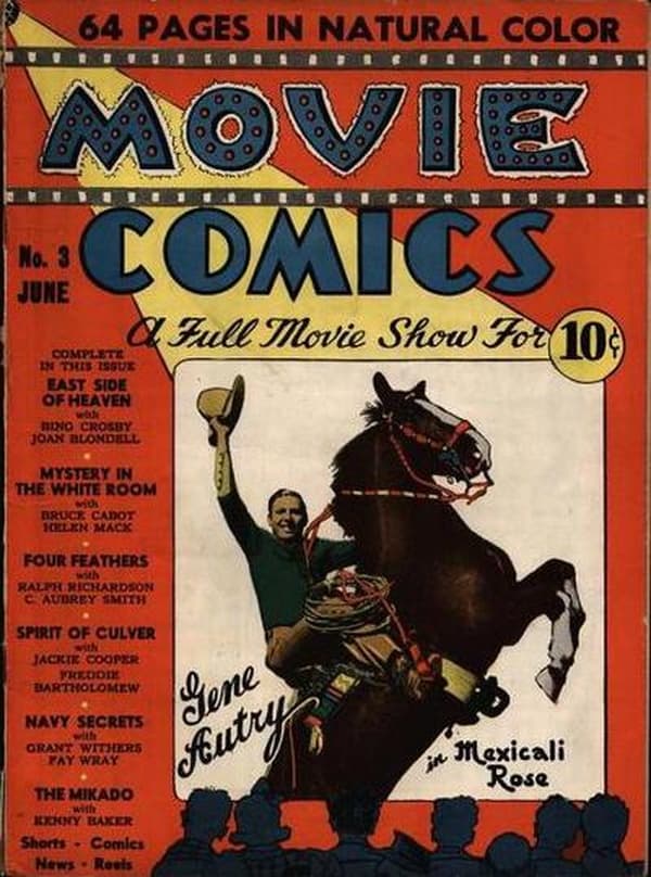 Movie Comics #3 cover