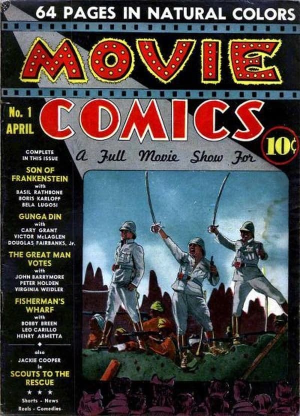 Movie Comics #1 cover