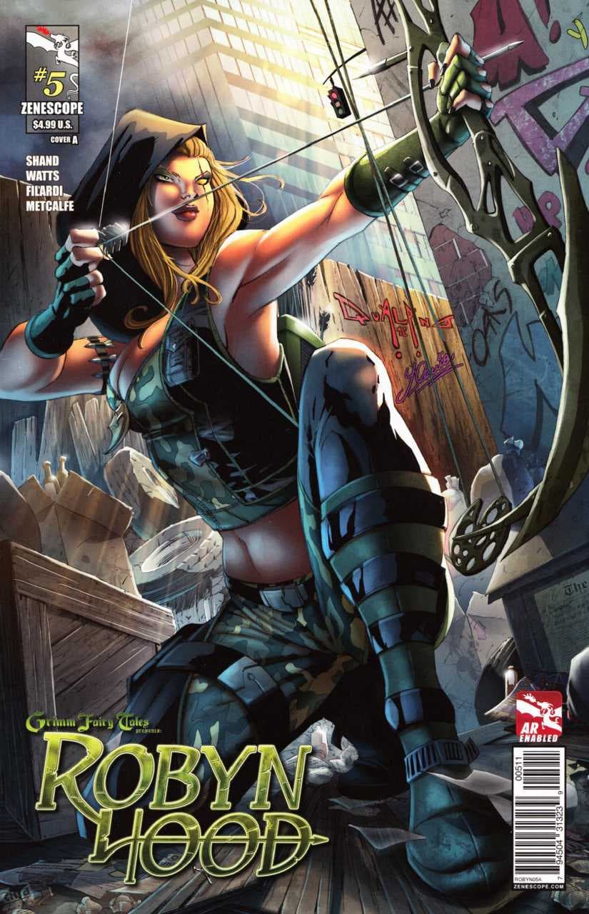 Grimm Fairy Tales Presents Robyn Hood #5 cover
