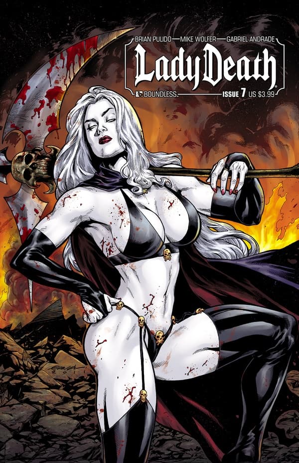 Lady Death #7 cover