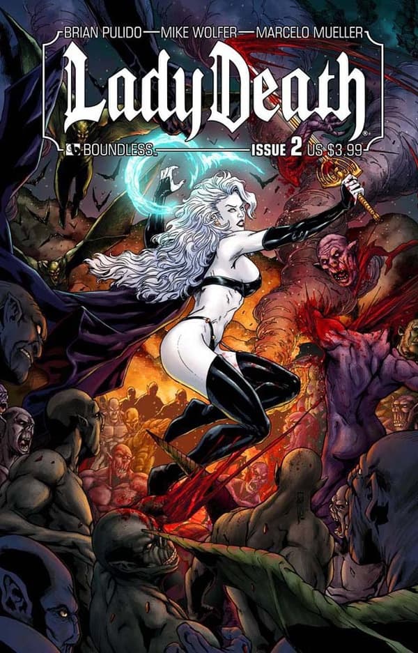 Lady Death #2 cover