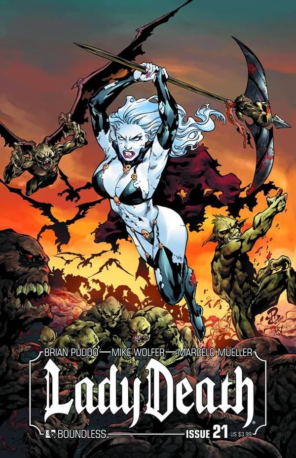 Lady Death #21 cover