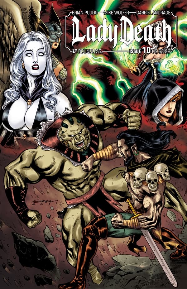 Lady Death #10 cover