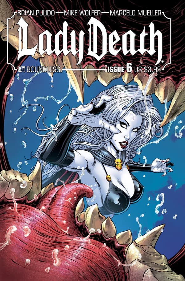 Lady Death #6 cover