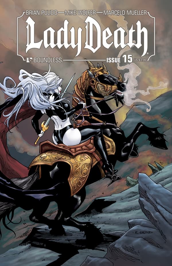 Lady Death #15 cover