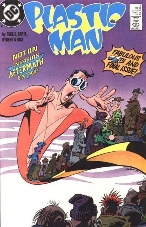 Plastic Man #4 cover