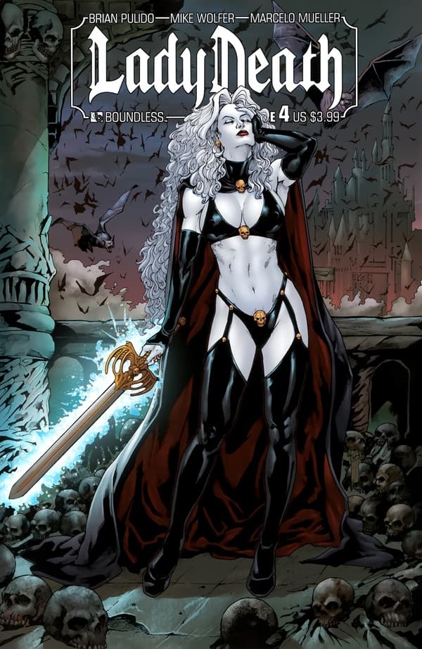 Lady Death #4 cover