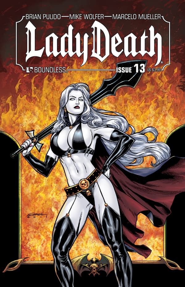Lady Death #13 cover