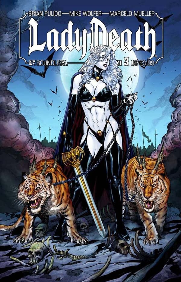 Lady Death #3 cover