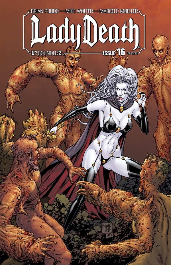 Lady Death #16 cover