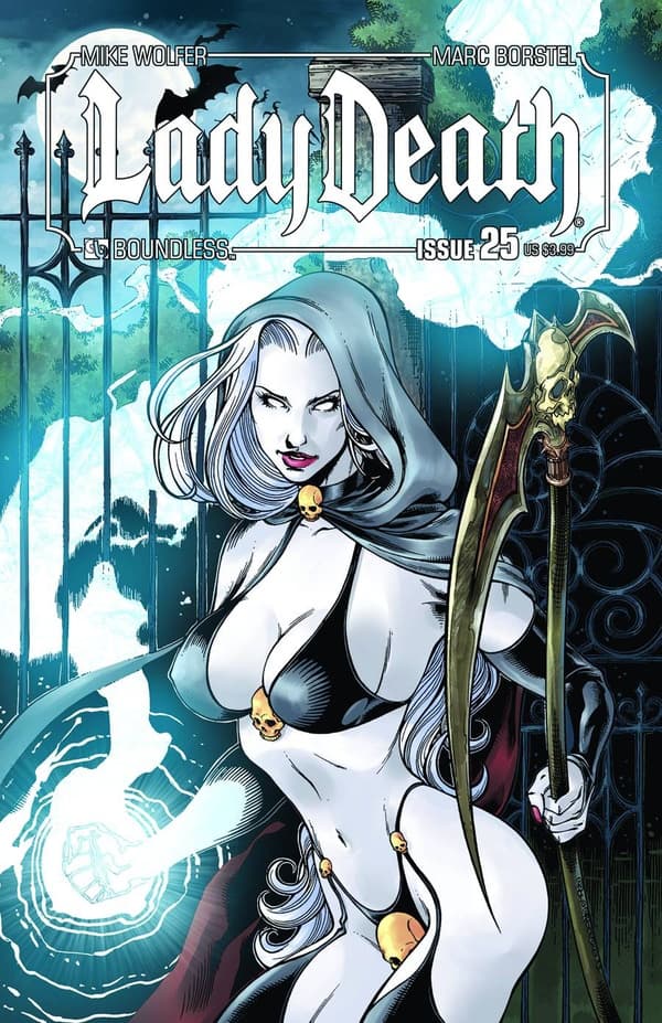Lady Death #25 cover