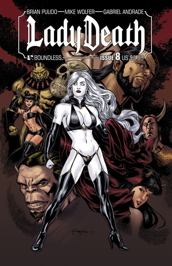 Lady Death #8 cover