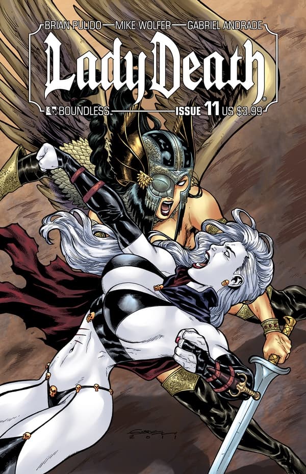 Lady Death #11 cover