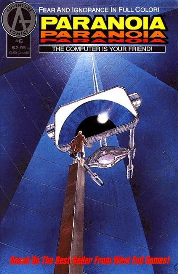 Paranoia #6 cover