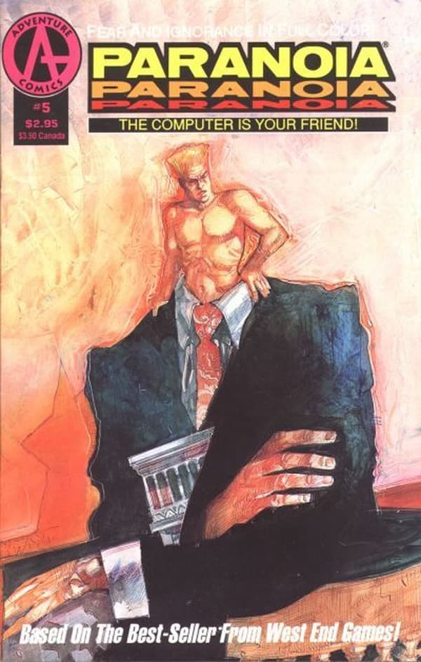 Paranoia #5 cover