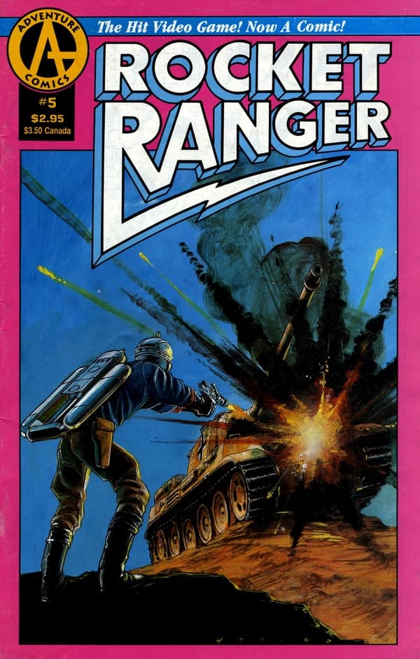Rocket Ranger #5 cover