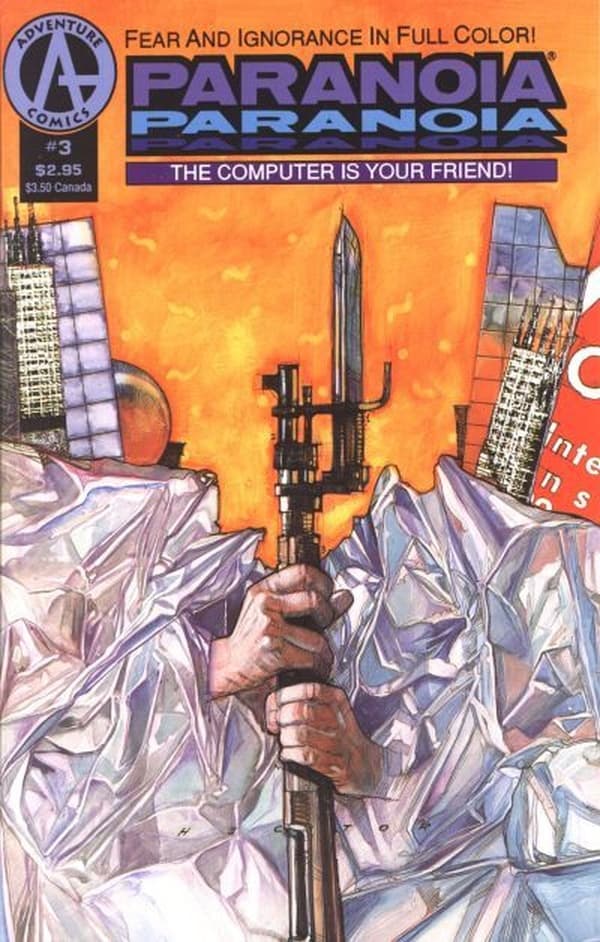 Paranoia #3 cover