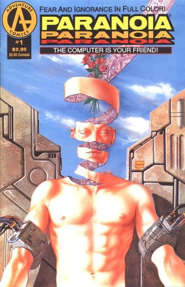 Paranoia #1 cover