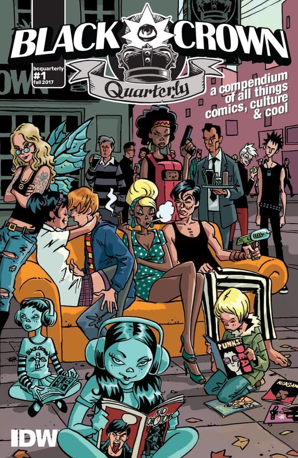 Black Crown Quarterly #1 cover