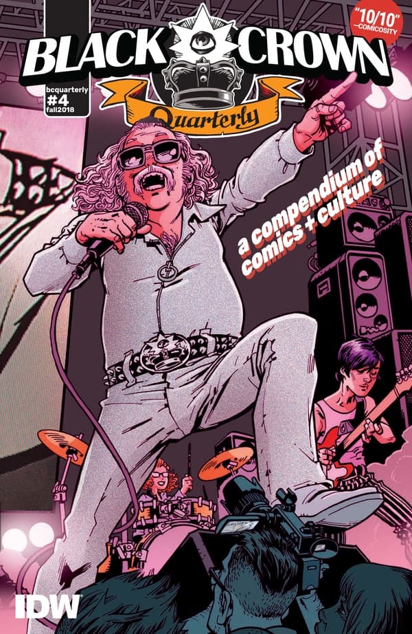 Black Crown Quarterly #4 cover