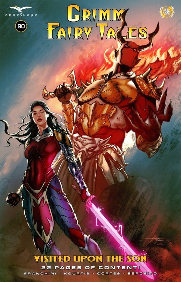 Grimm Fairy Tales #90 cover