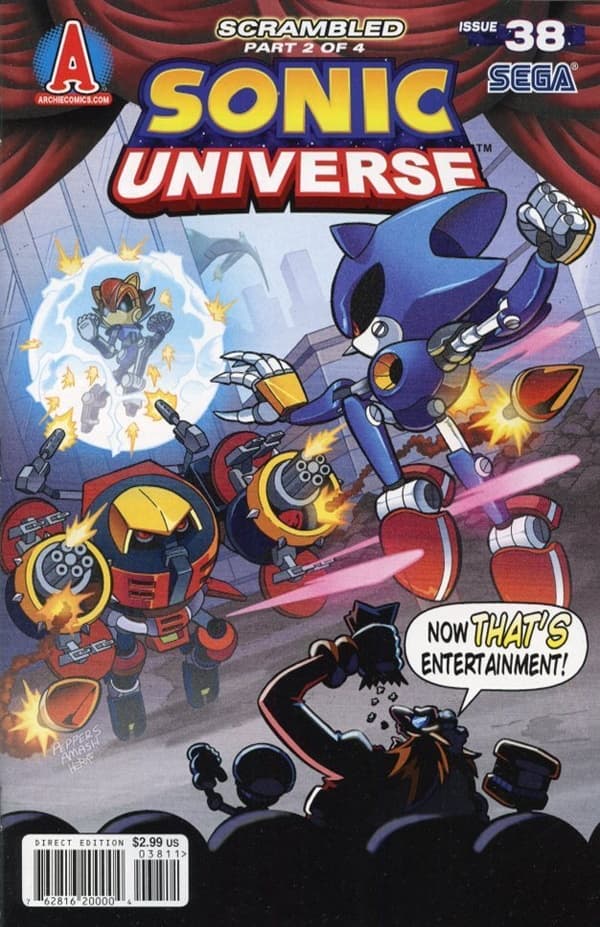 Sonic Universe #38 cover