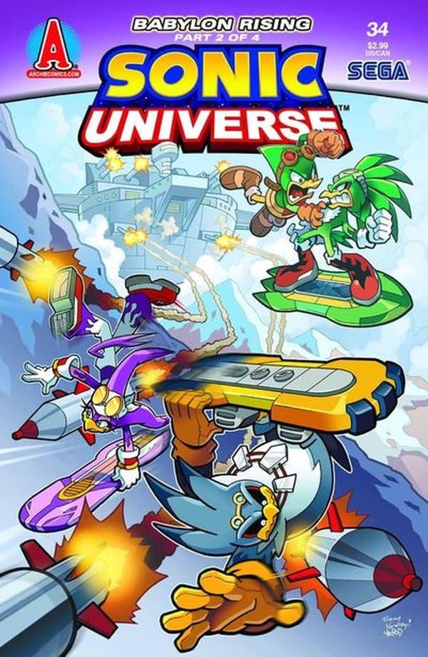 Sonic Universe #34 cover