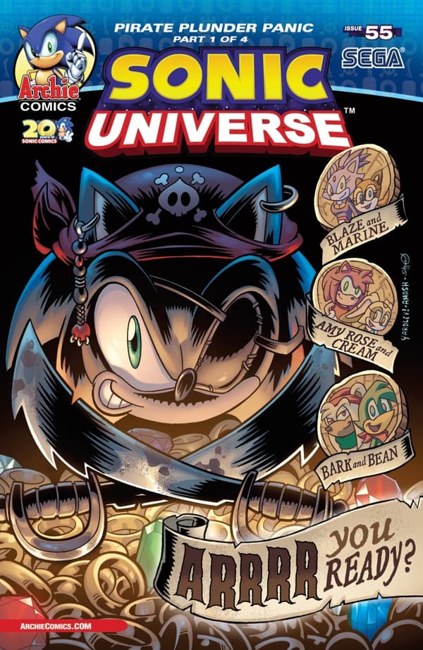 Sonic Universe #55 cover