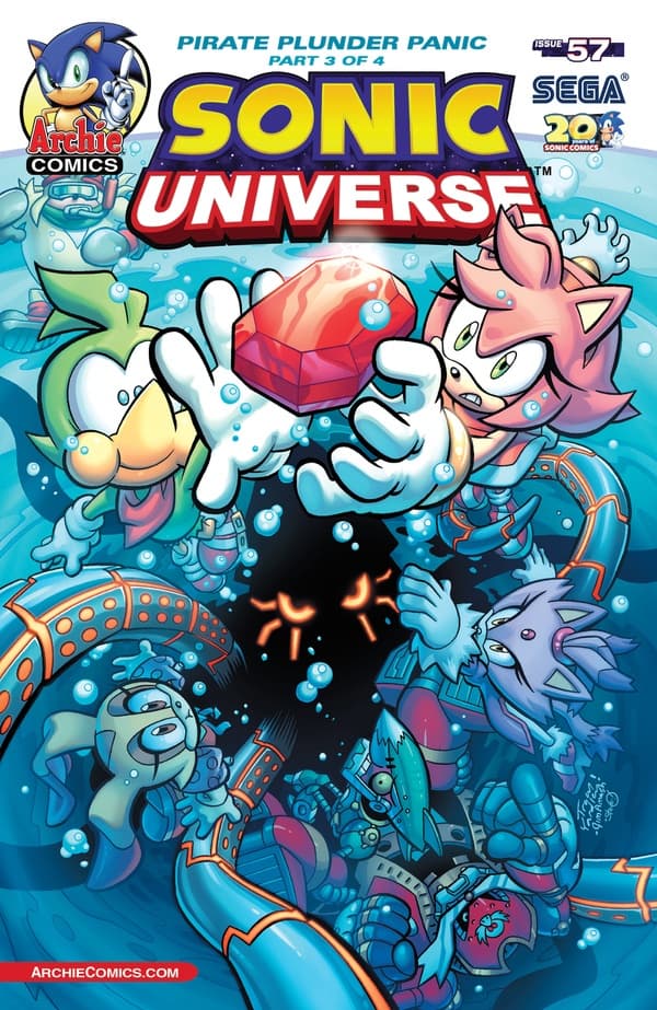 Sonic Universe #57 cover